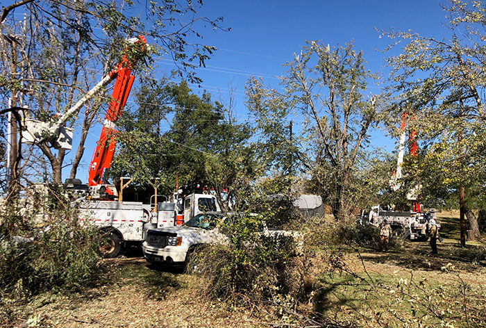 Oklahoma ice storm 2020